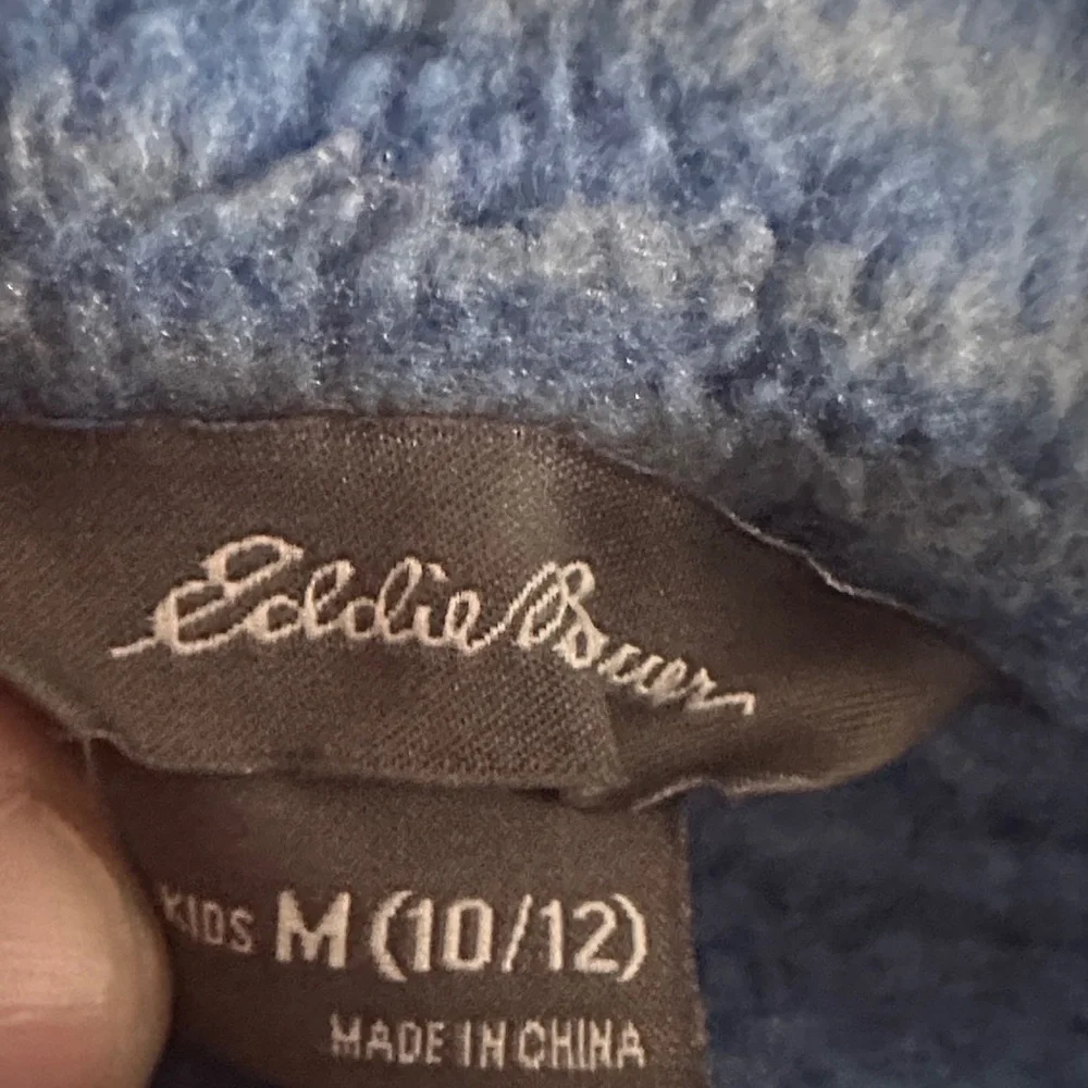 Eddie Bauer Fleece Jacket Youth‎ Boy Medium 8/10